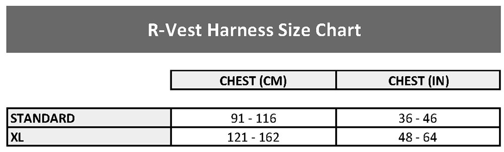 Northern Diver Size Chart